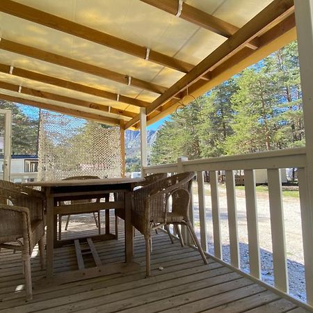 Mobilhome Comfort A La Montagne Saint-Auban  外观 照片